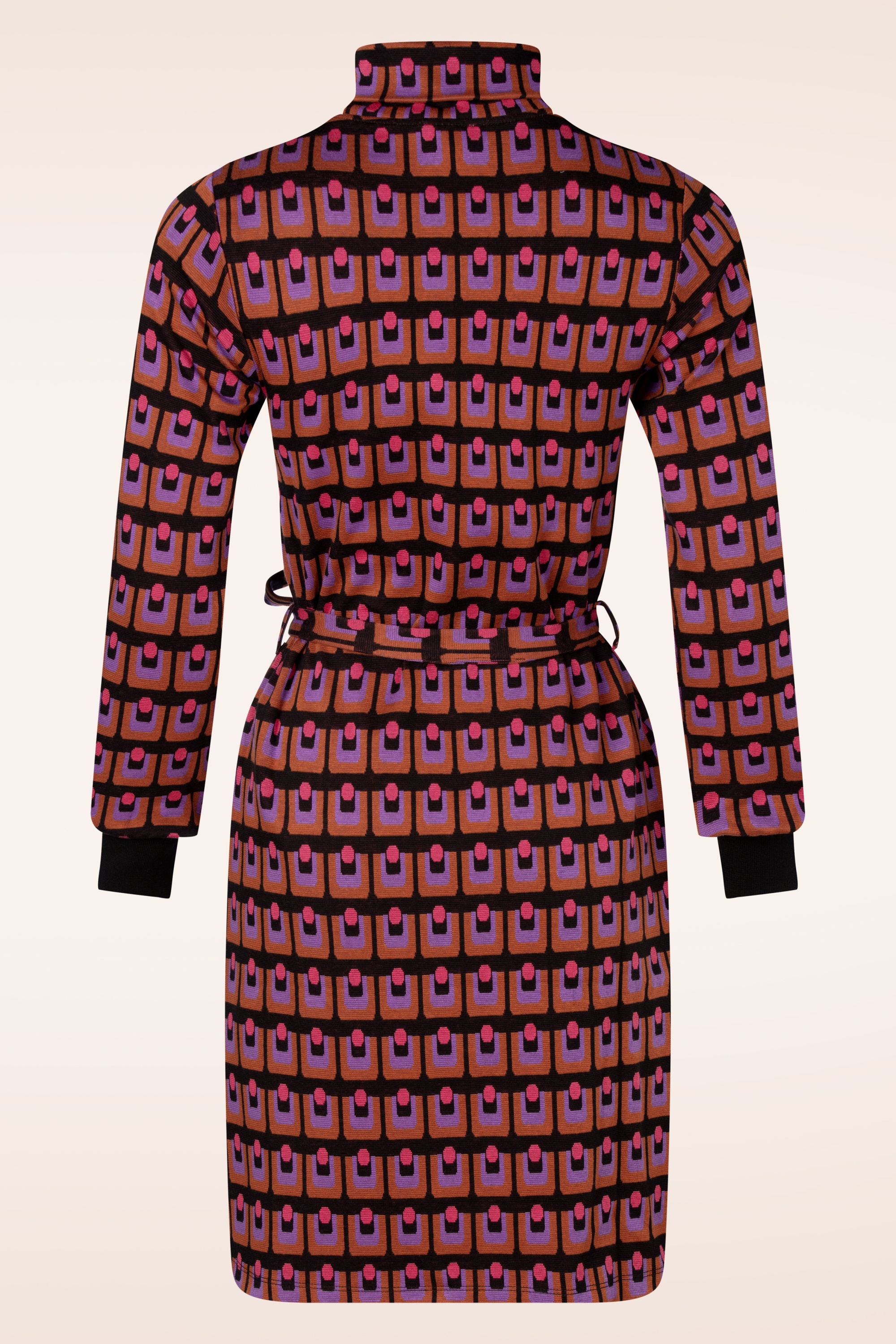 Princesse Nomade  - Bobi jurk in zwart en multi 3