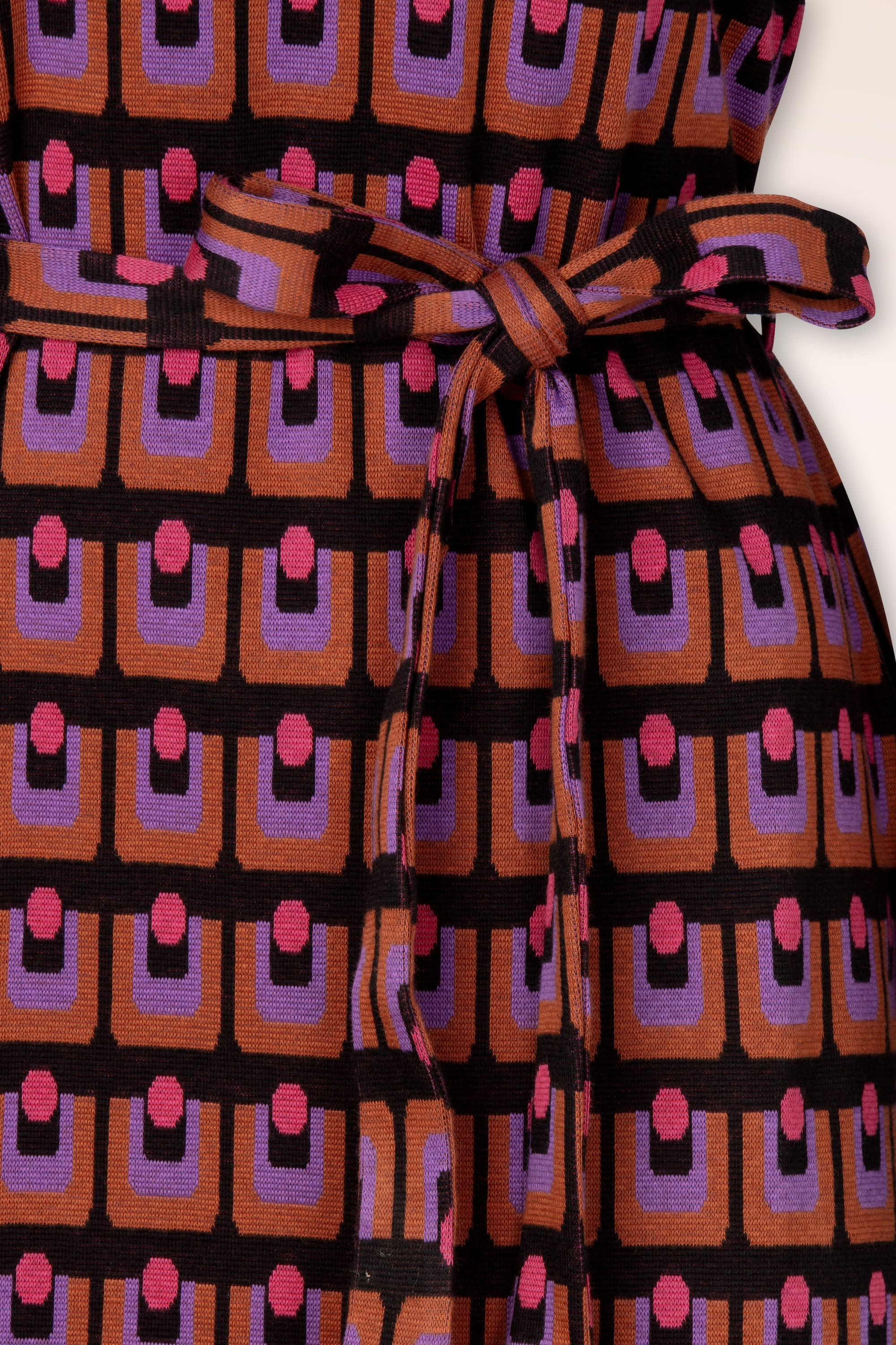 Princesse Nomade  - Bobi jurk in zwart en multi 2