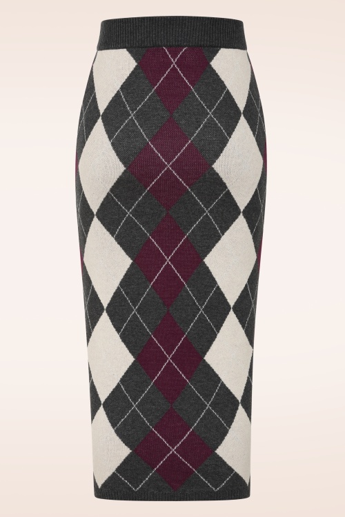 Glamorous - Virginia rok in grijs 7