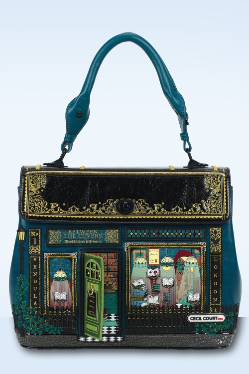 Vendula - Between the Covers Bookbinders Grace tas in zwart