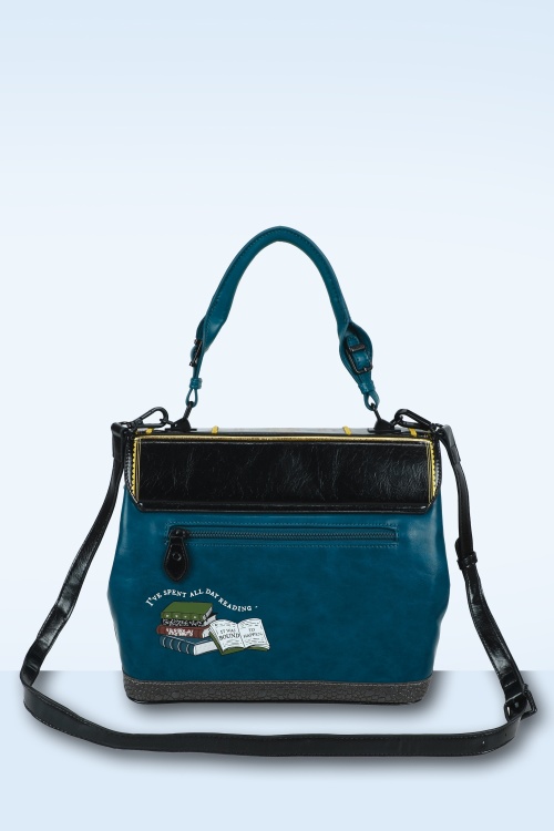 Vendula - Between the Covers Bookbinders Grace tas in zwart 4