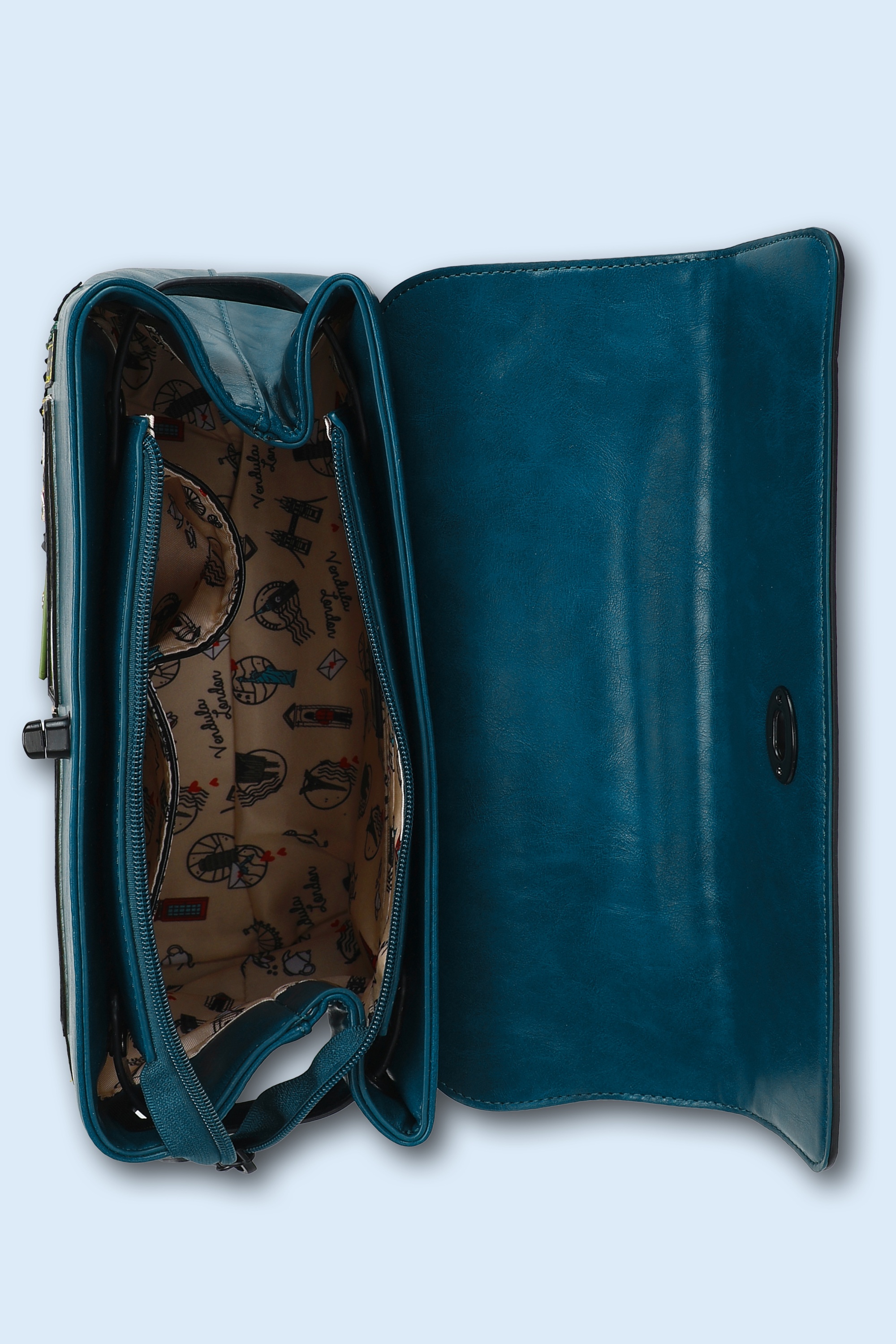 Vendula - Between the Covers Bookbinders Grace tas in zwart 3