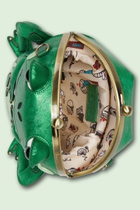 Vendula - The Witches Pantry Clipper Frog tas in groen 2