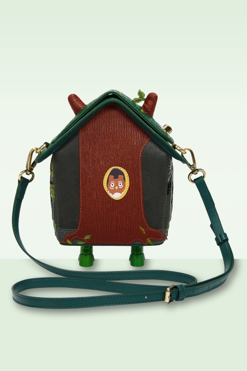 Vendula - The Witches Pantry House tas in groen en bruin 4