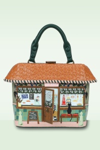 Vendula - Pie Shop tas in bruin en groen