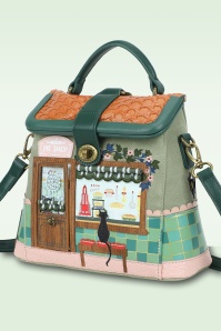 Vendula - Vendula Pie Shop Mini Frame rugtas in groen en bruin 3