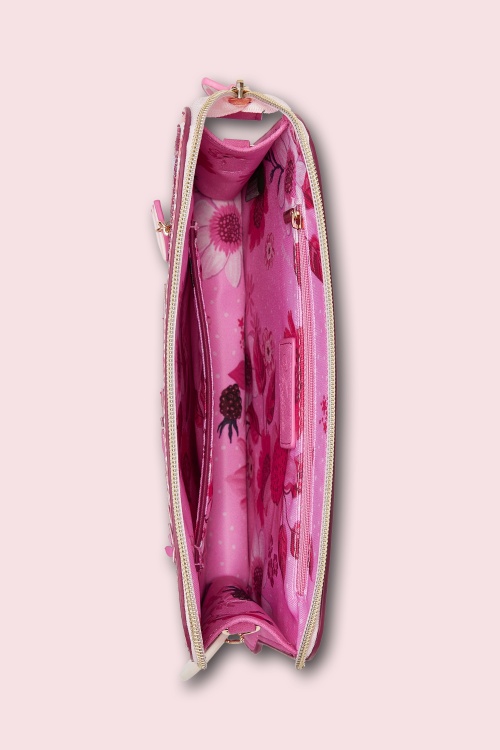 Vendula - Perfectly Pink Afternoon Tea Bus clutch tas 2