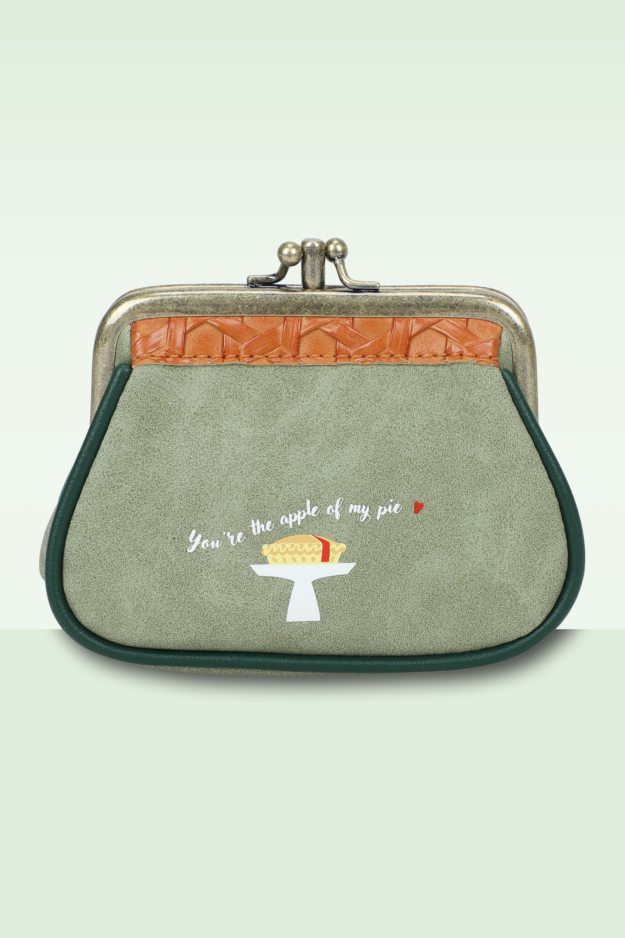 Vendula - Vendula Pie Shop Clipper portemonnee in groen 2