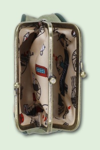 Vendula - Vendula Pie Shop Clipper portemonnee in groen 3