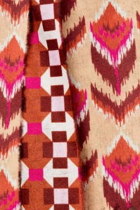 Smashed Lemon - Mona sjaal in beige en multi 3