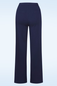 Smashed Lemon - Norah broek in marineblauw 3