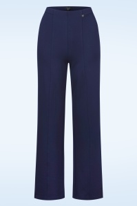 Smashed Lemon - Norah broek in marineblauw