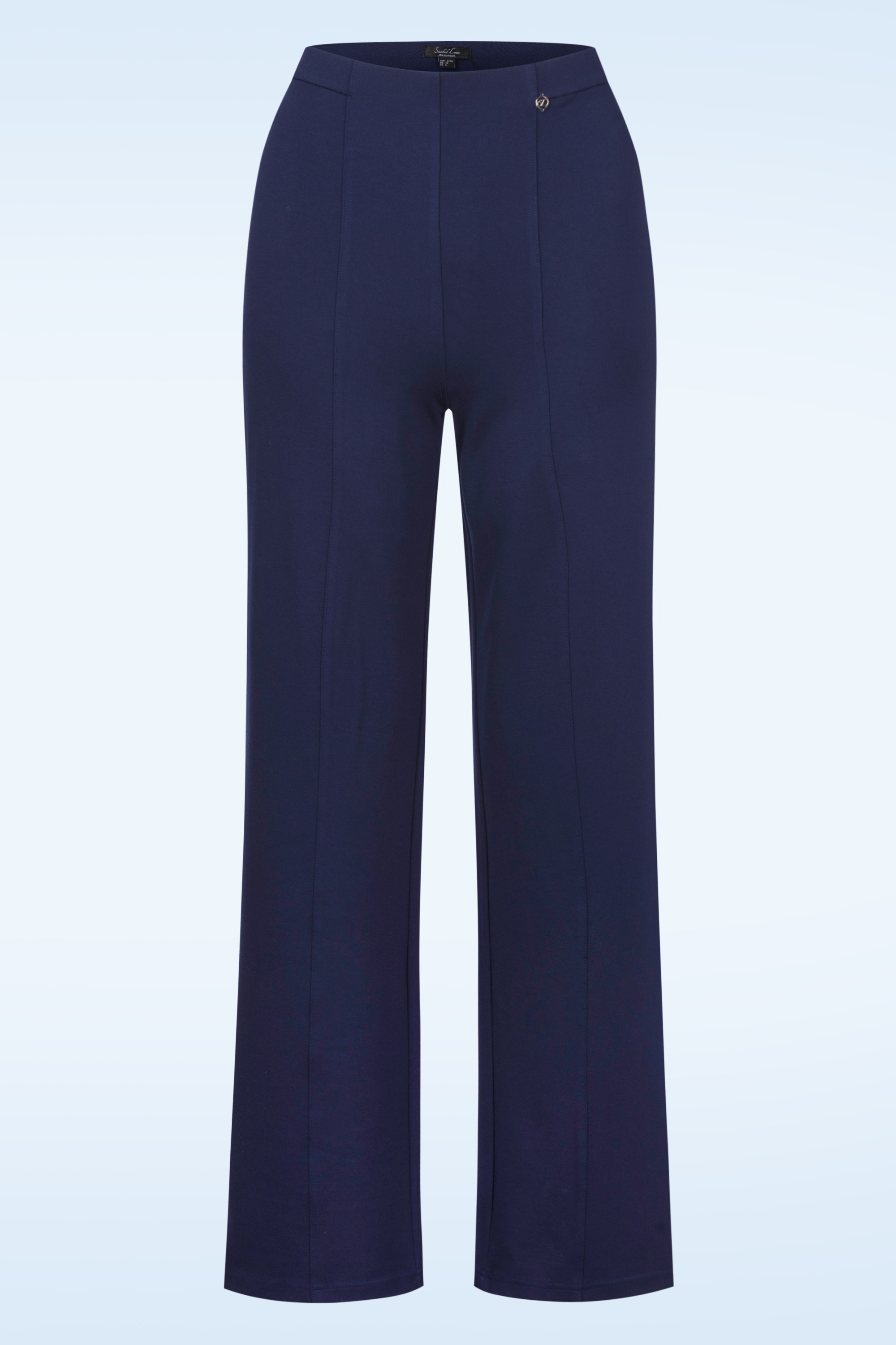 Smashed Lemon - Norah broek in marineblauw