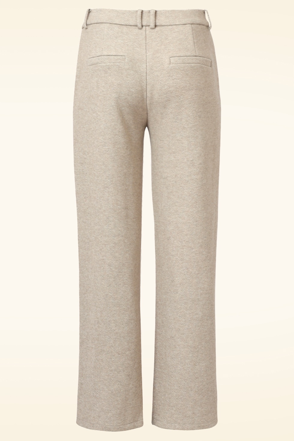 Smashed Lemon - Terry pantalon in zand 3