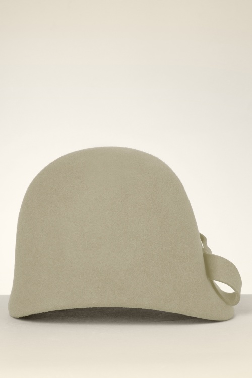 Bronté - Belle Cloche hoed in Manila beige 3