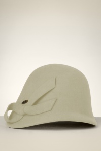 Bronté - Belle Cloche hoed in Manila beige 2