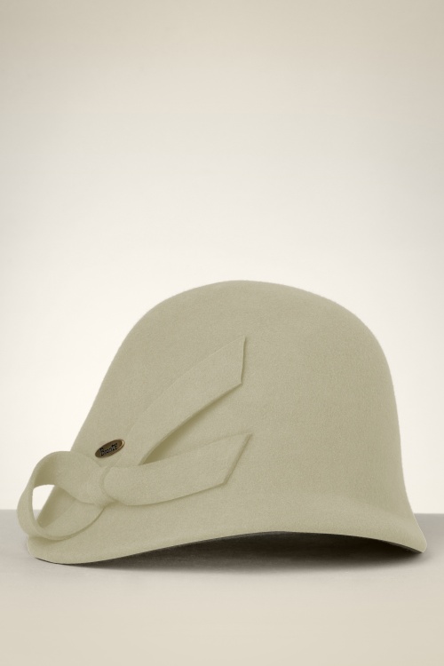 Bronté - Belle Cloche hoed in Manila beige 2