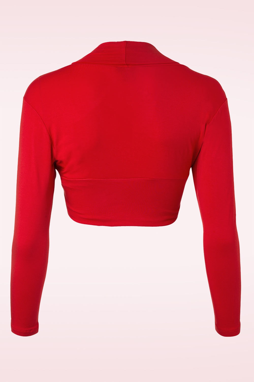 Banned Retro - Dame bolero in vintage rood 2