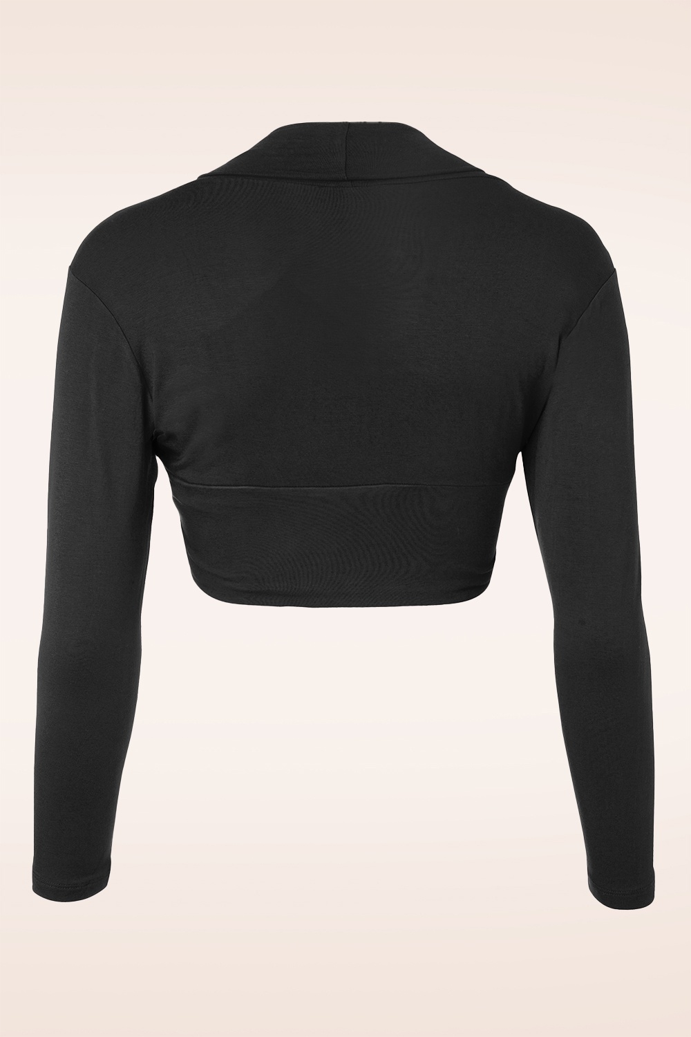 Banned Retro - Dame bolero in zwart 2