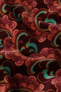 King Louie - Border Winkle rok in porto rood 3