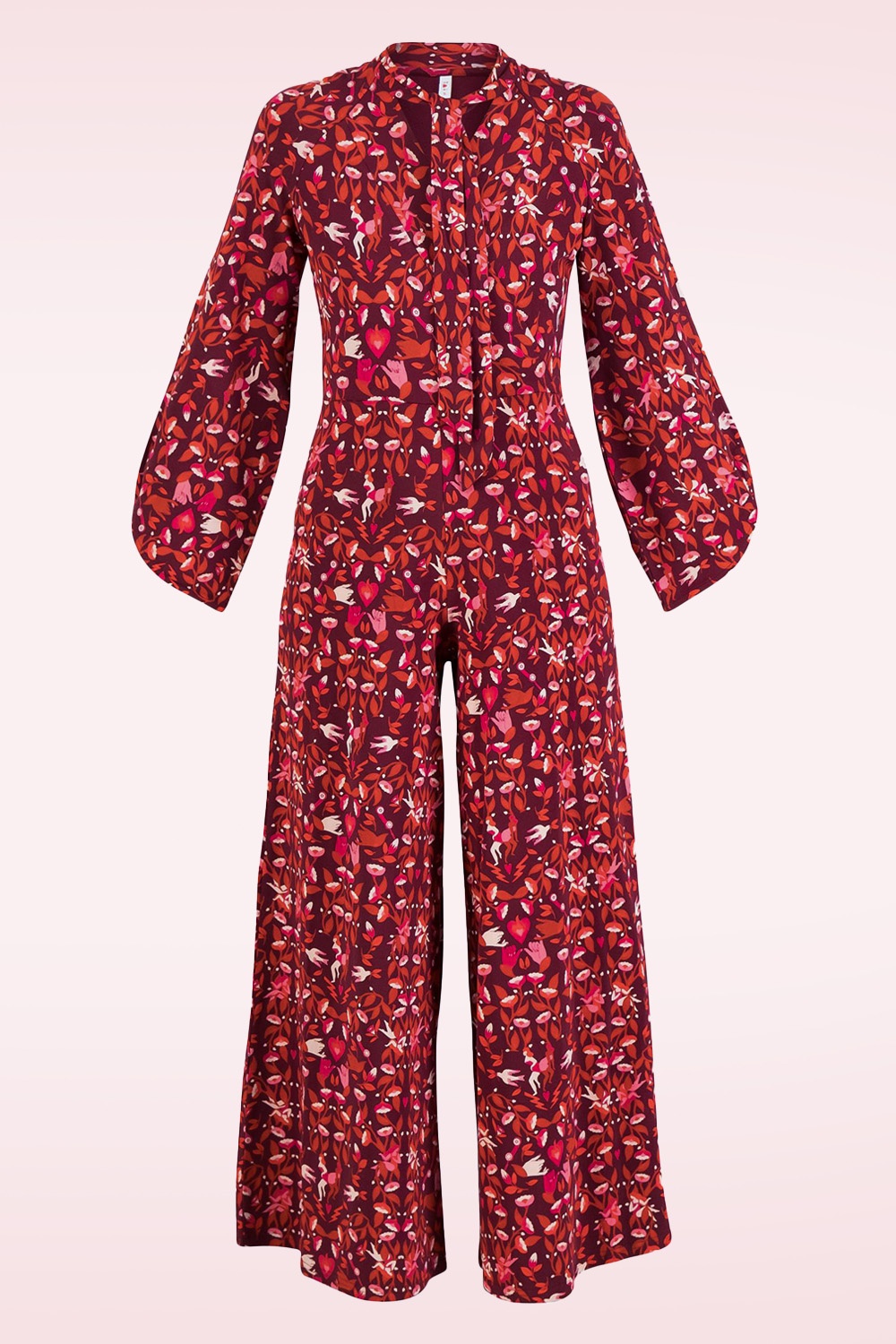 Blutsgeschwister - Stride Along Bow jumpsuit in Soul Sisters 2