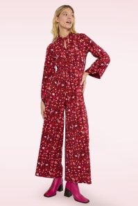 Blutsgeschwister - Stride Along Bow jumpsuit in Soul Sisters