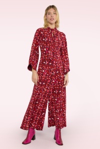 Blutsgeschwister - Stride Along Bow jumpsuit in Soul Sisters 5