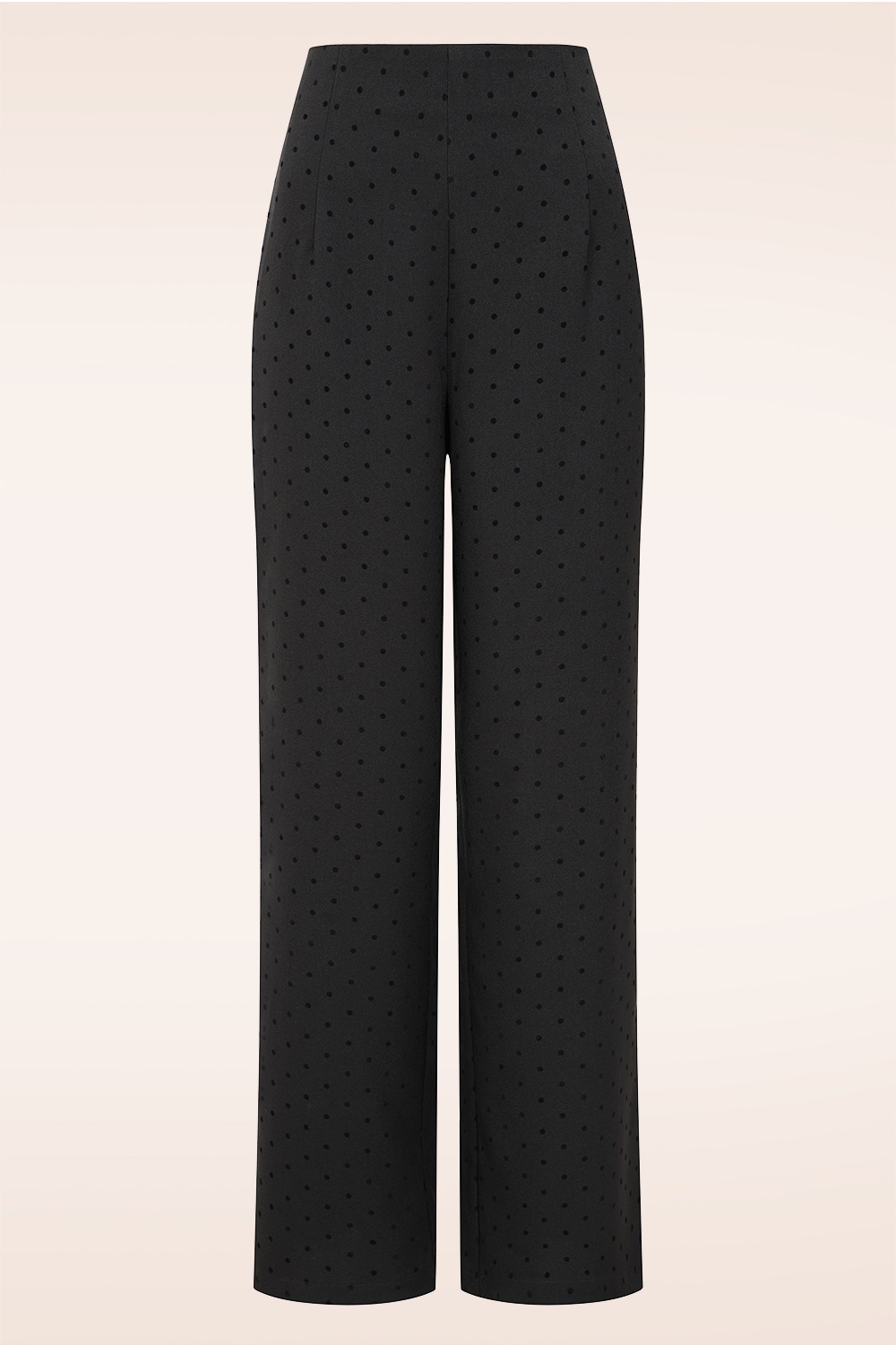 Banned Retro - Dotty Delight pantalon in zwart