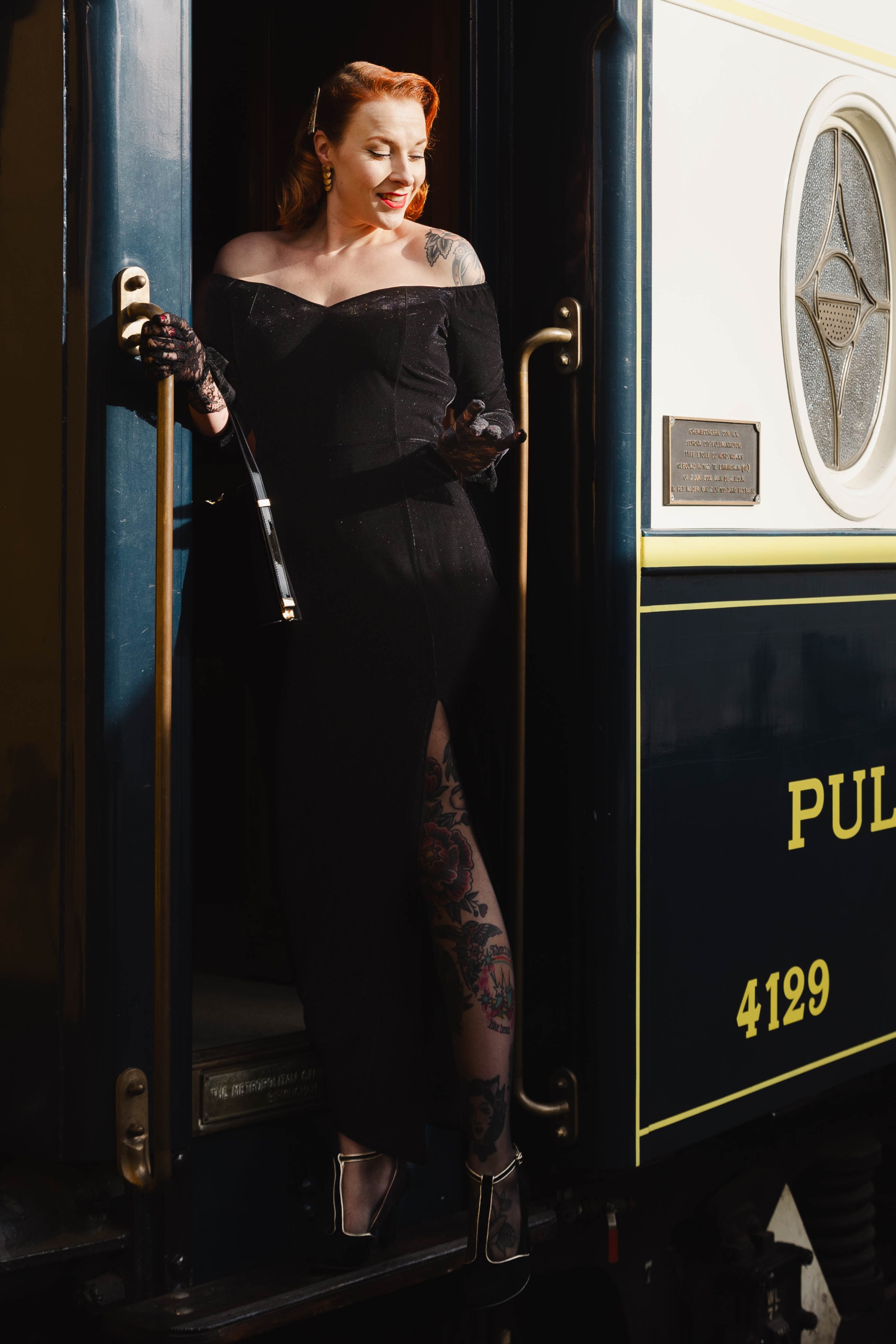 Banned Retro - Velvet Desire maxi jurk in zwart