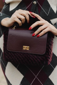 Smashed Lemon - Mona sjaal in beige en multi