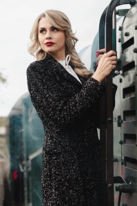 Glamorous - Midnight Icon blazer jurk in zwart