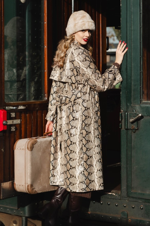 Glamorous - Sarah Venom trenchcoat in beige