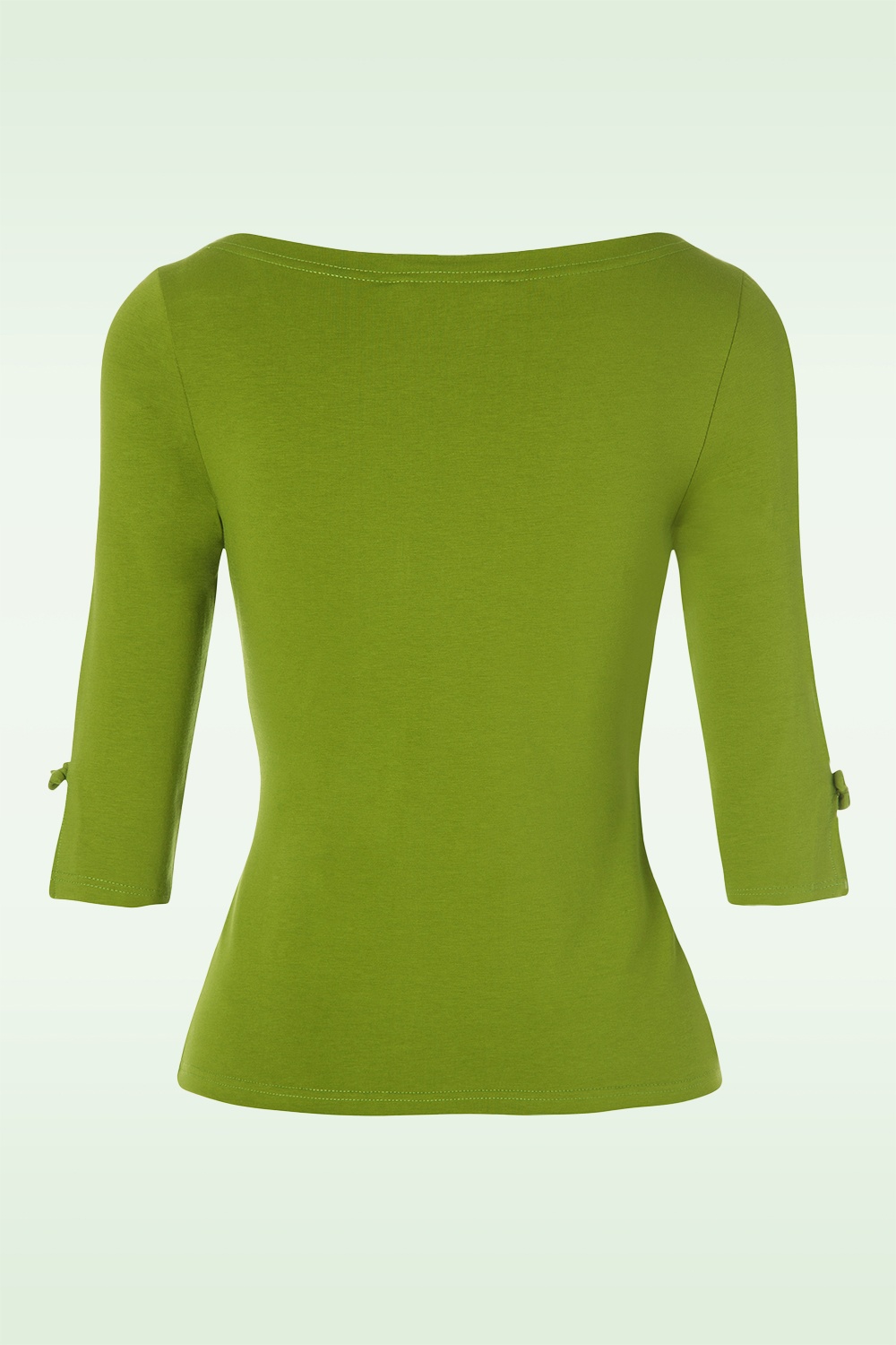 Banned Retro - Oonagh-topje in olijfgroen 2