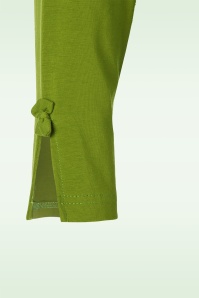 Banned Retro - Oonagh-topje in olijfgroen 3