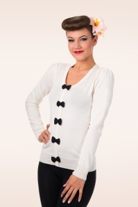 Banned Retro - Scarlett Jumper in wit