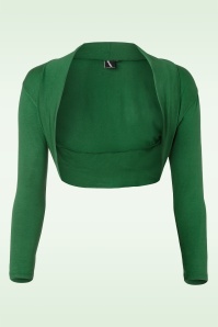 Banned Retro - Lady Bolero in Groen