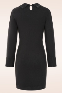 K-Design - Dazzle Me jurk in zwart 3