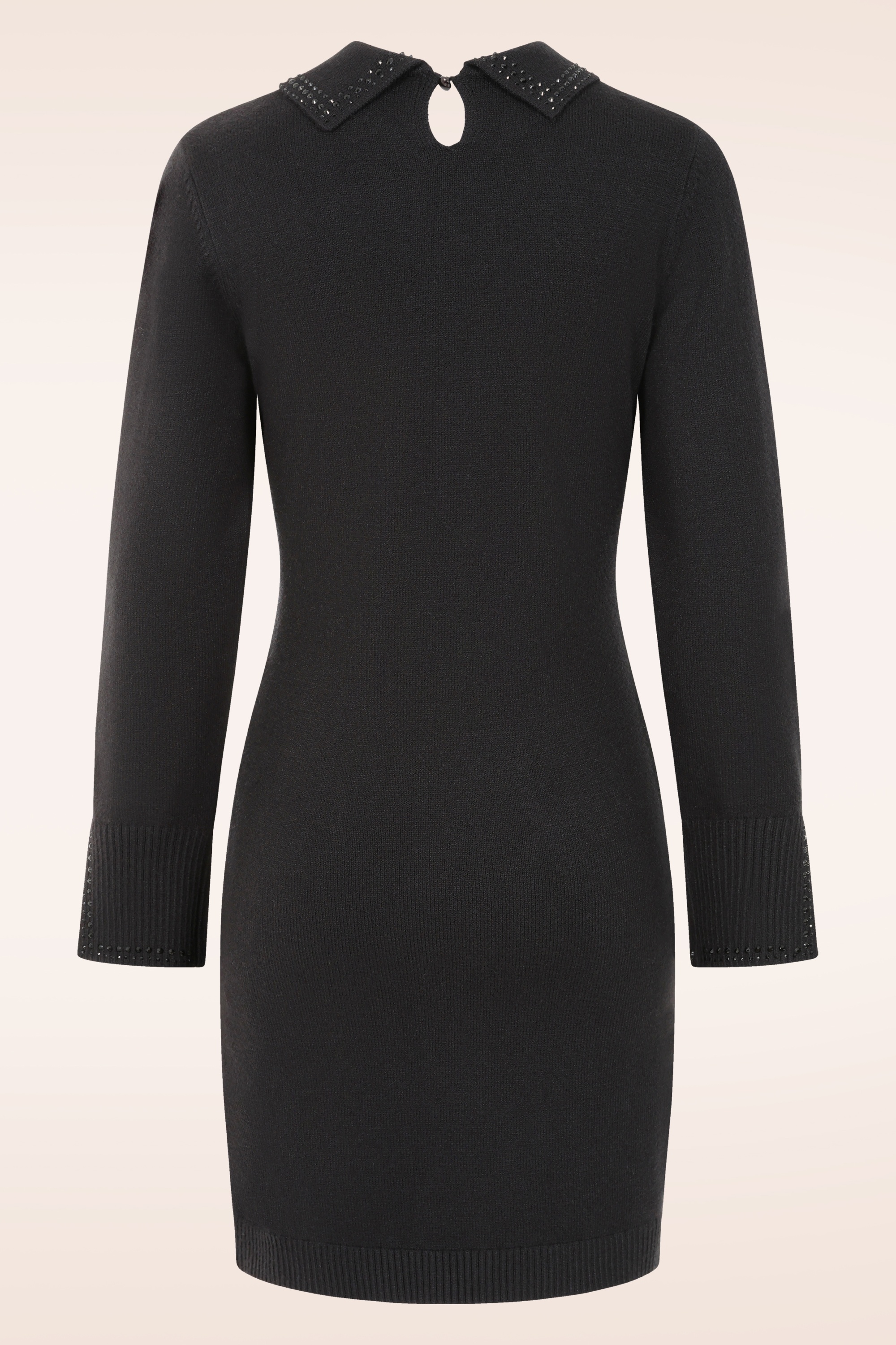 K-Design - Dazzle Me jurk in zwart 3