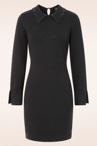 K-Design - Dazzle Me jurk in zwart