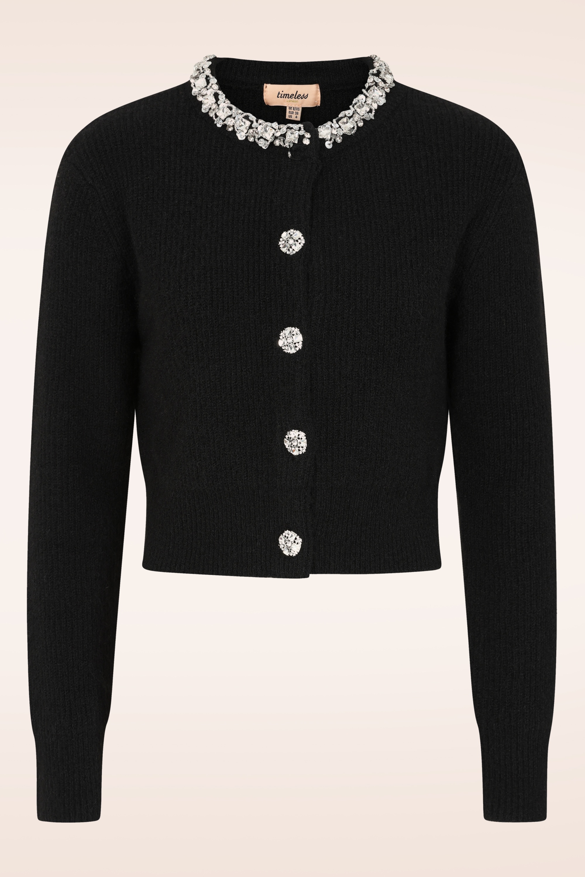 Timeless - Caspia cardigan in zwart