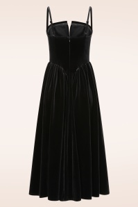 Timeless - Ziah midi jurk in zwart 3