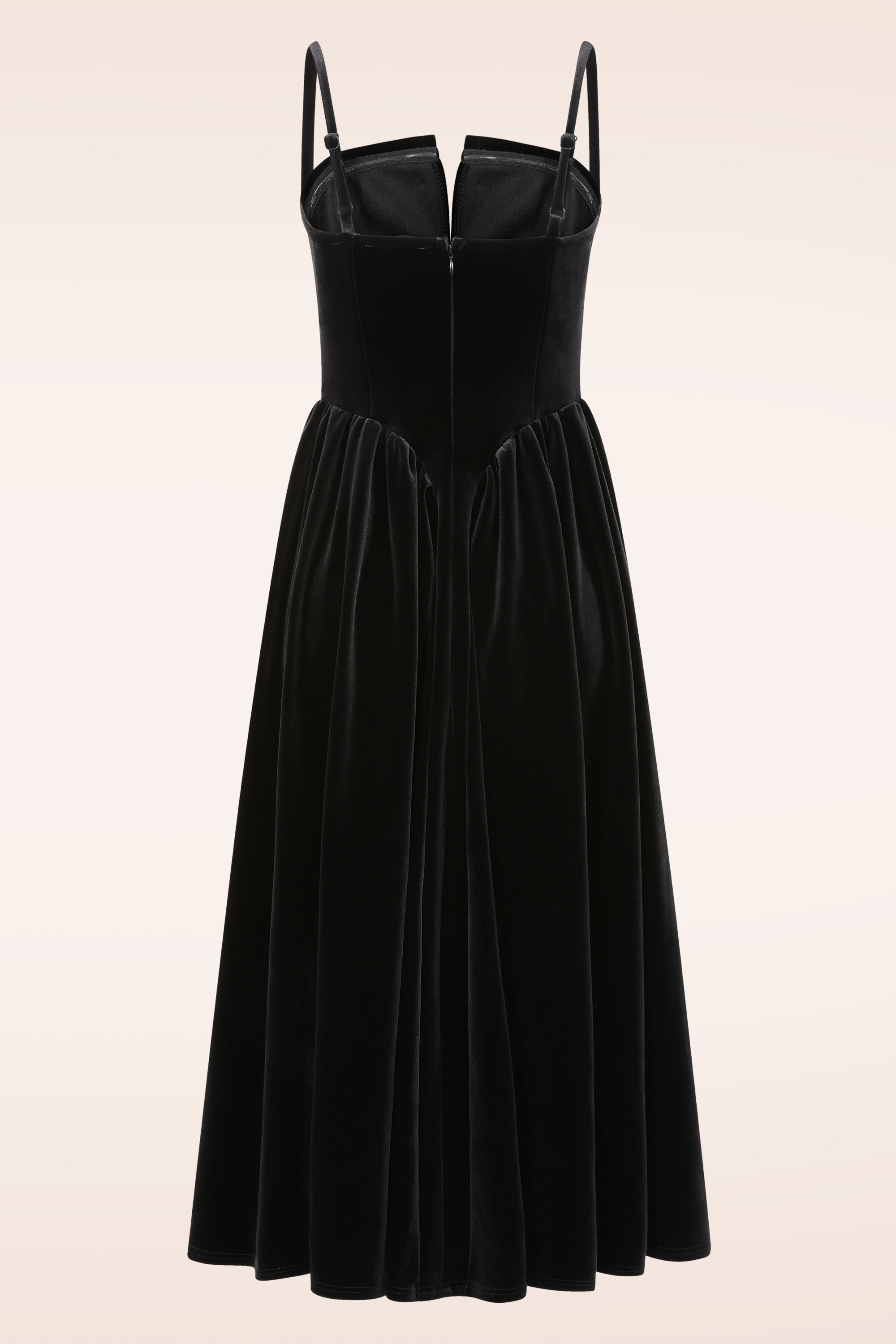 Timeless - Ziah midi jurk in zwart 3