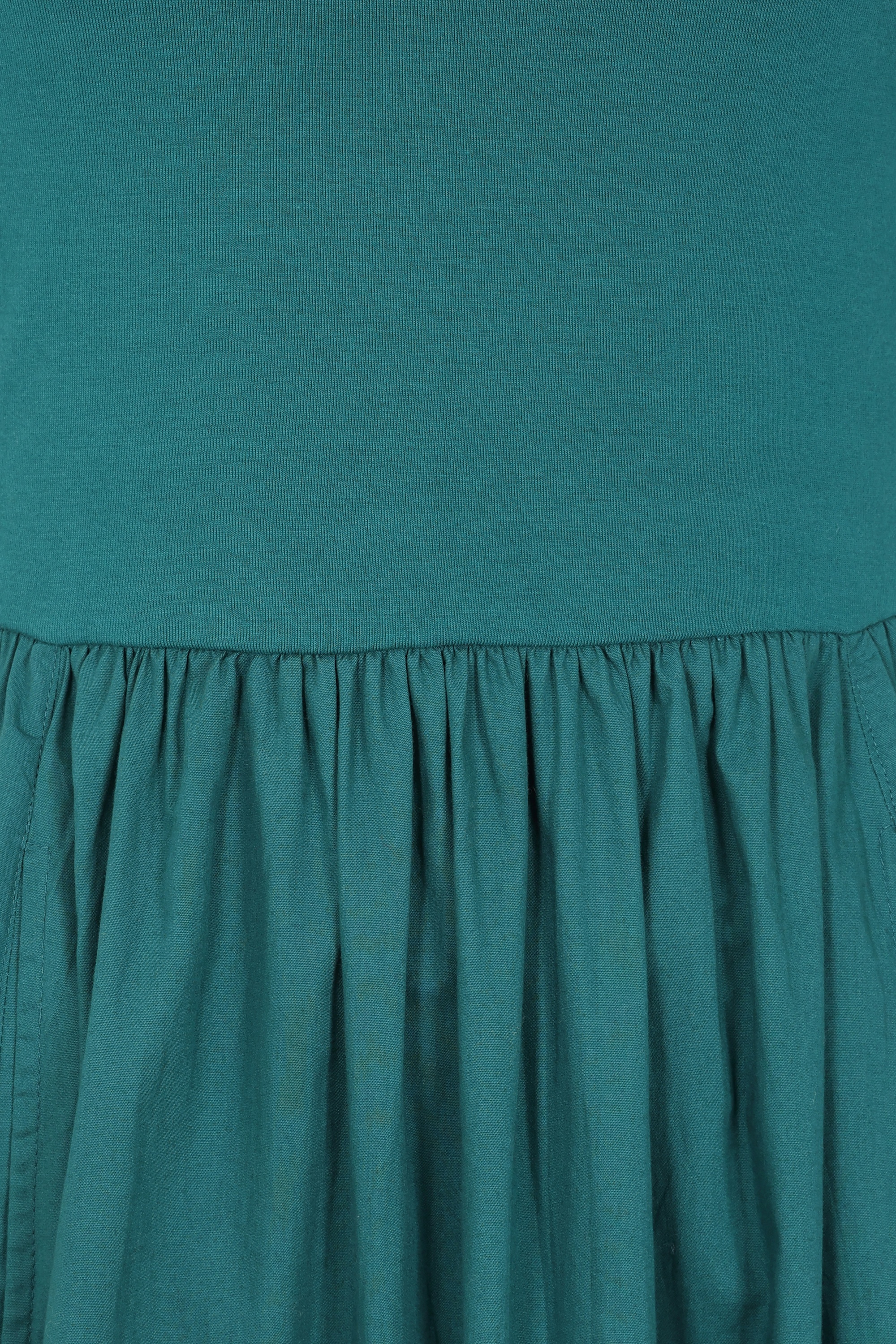 Seasalt - Madder katoenen midi jurk in ijsvogelblauw 2