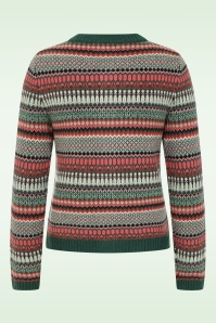 Seasalt - Percella Cove cardigan in donker forage mix 5