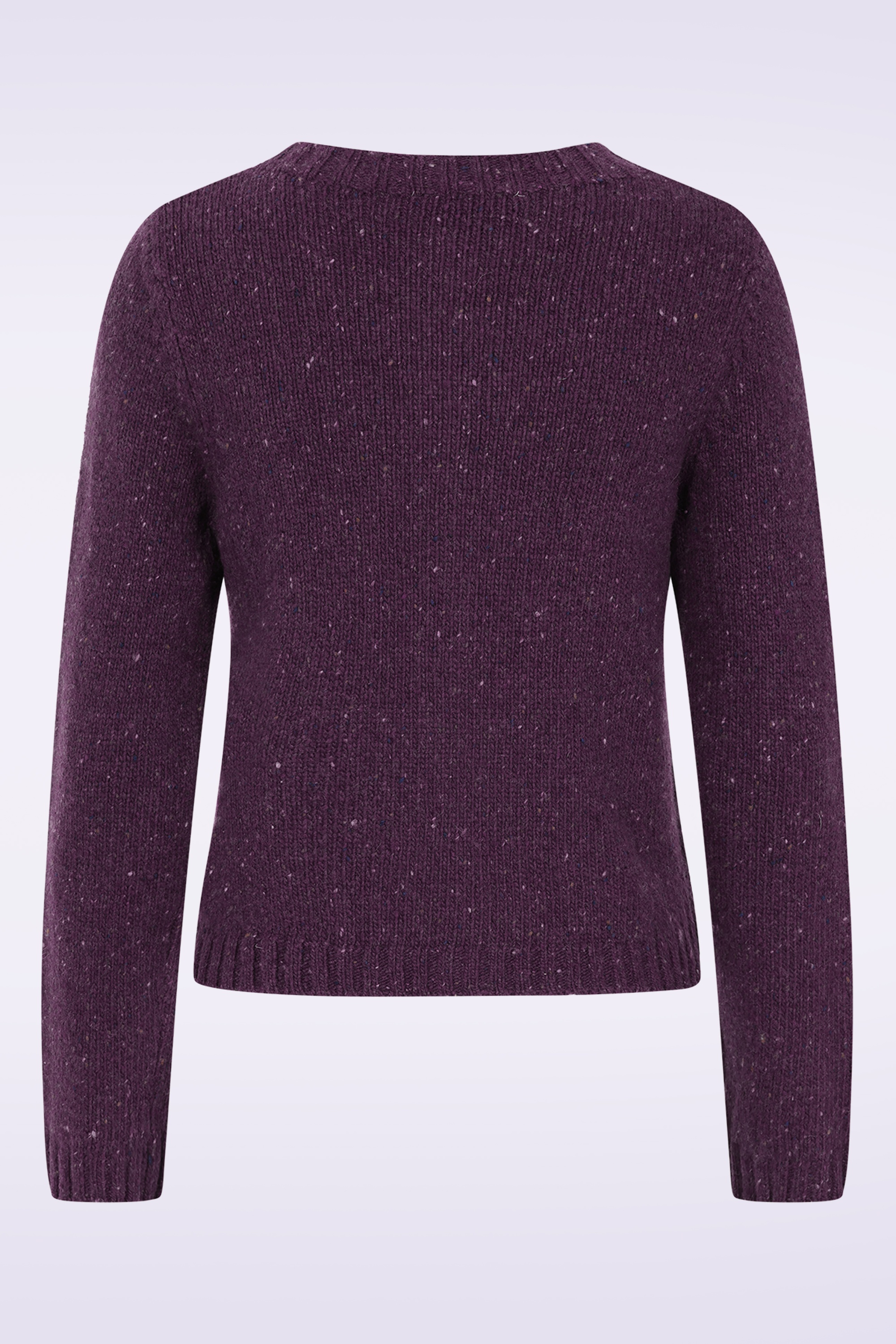 Seasalt - Dawson Pick cardigan in merino druifpaars 5