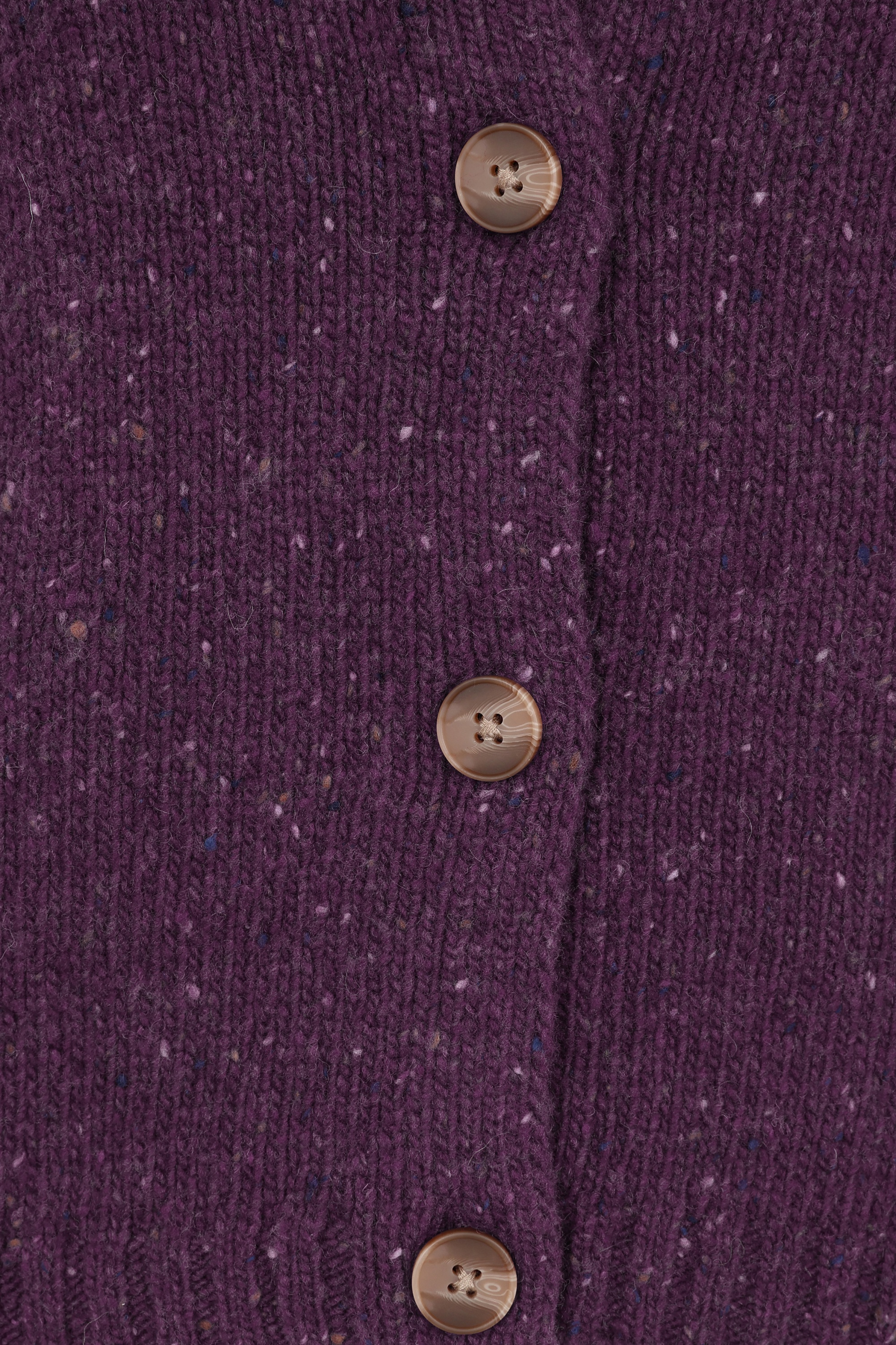 Seasalt - Dawson Pick cardigan in merino druifpaars 3