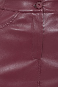 K-Design - The Rebel Pour midi rok in wijnrood 2