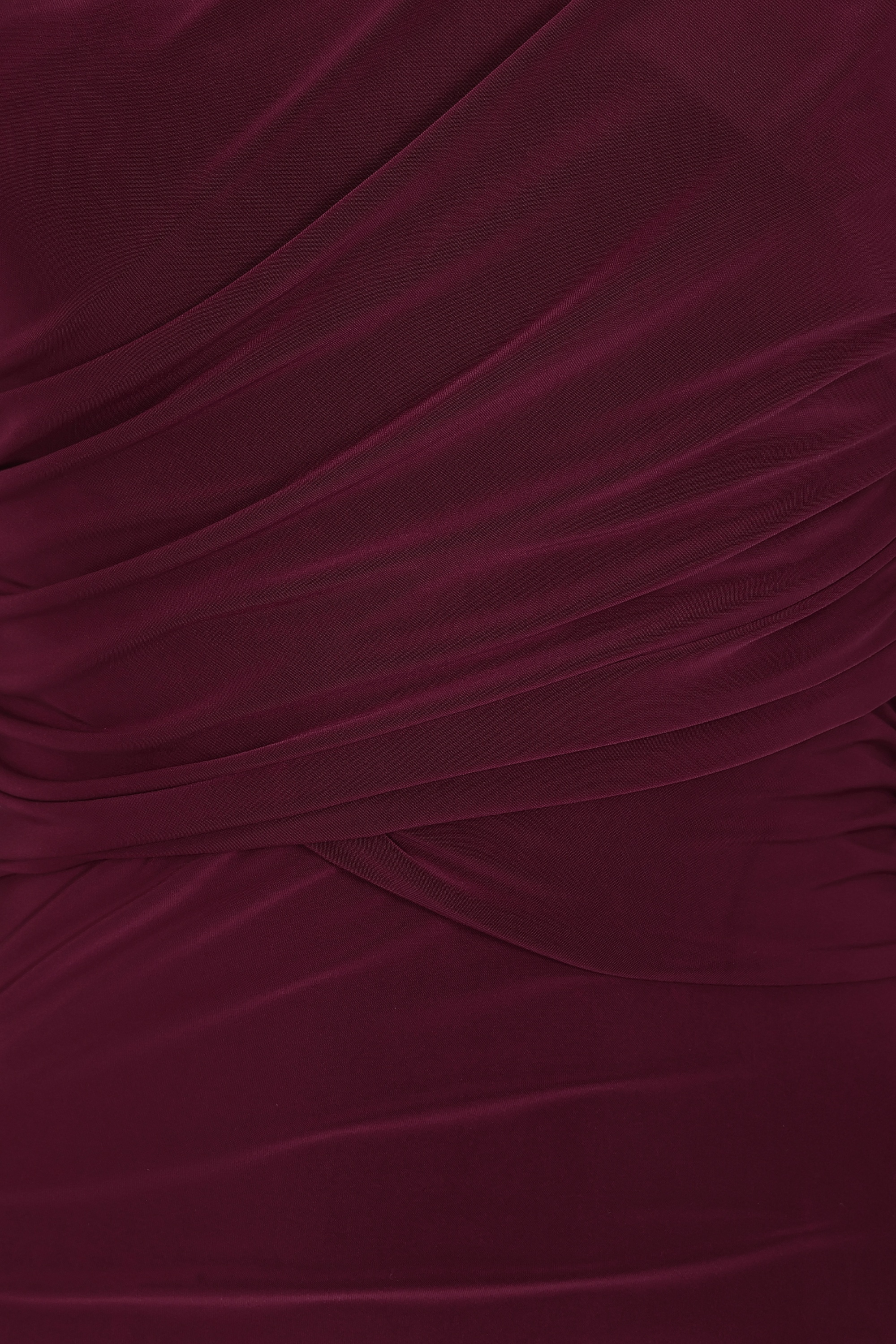 Vintage Chic for Topvintage - Topvintage exclusive ~ Rosalyn slinky pencil jurk in wijnrood 2