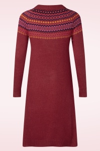 Seasalt - Bird Ring Modernist jurk in rood 5