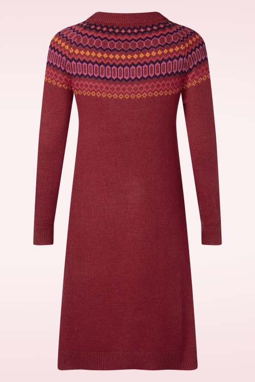 Seasalt - Bird Ring Modernist jurk in rood 5